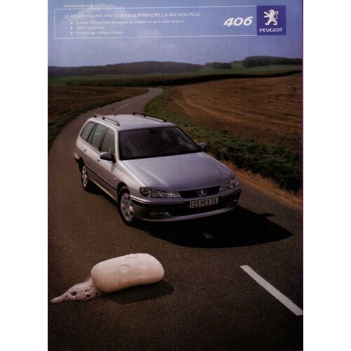 Publicité Papier - Voiture Peugeot 406 De 2002