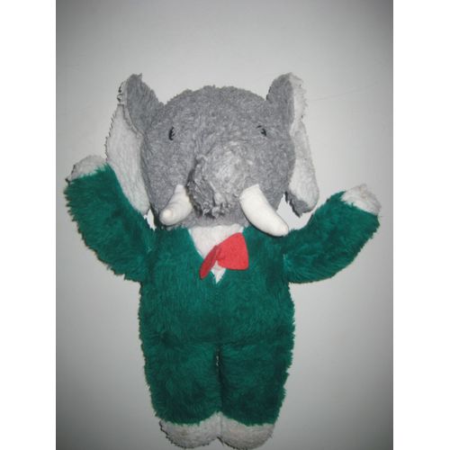 Peluche Babar Style Vintage Van De Walle 37 Cm