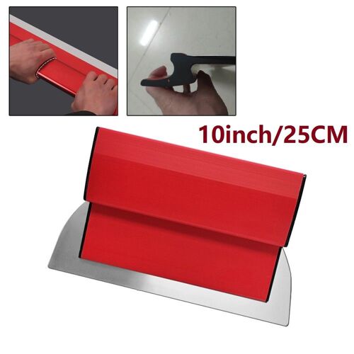 Lame D'Écumage Pour Cloisons Sèches 10 Pouces/25Cm, Ruban Adhésif Sur Les Joints Plats Et Fessiers, Spatule, Outils De Plâtre Mural 9109-May14A04098