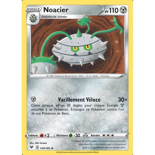 Pokemon!!! Eb04 124/185 Noacier