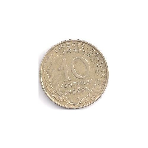 Pièce De Monnaie - France - 10 Centimes - 1968