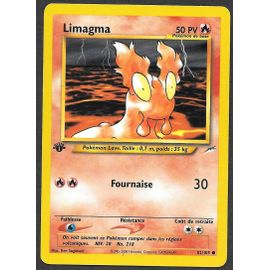 Carte Pokémon Limagma 82/105 [Premiere Edition 1] - Neo Destiny Wizards (Fr)