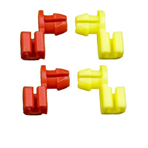 4 Clips De Fixation Pour Ouverture Fermeture De Porte Pour Tige De 4mm