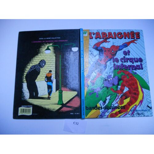 L'araignee Et Le Cirque Infernal // Whitman De Stan Lee Couverture Cartonnée ///// C6