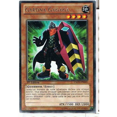 Gardna Gagaga (Gagaga Gardna) - Yu-Gi-Oh! - Gaov-Fr005 - R
