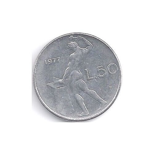 Pièce De Monnaie - Italie - 50 Lires - 1977