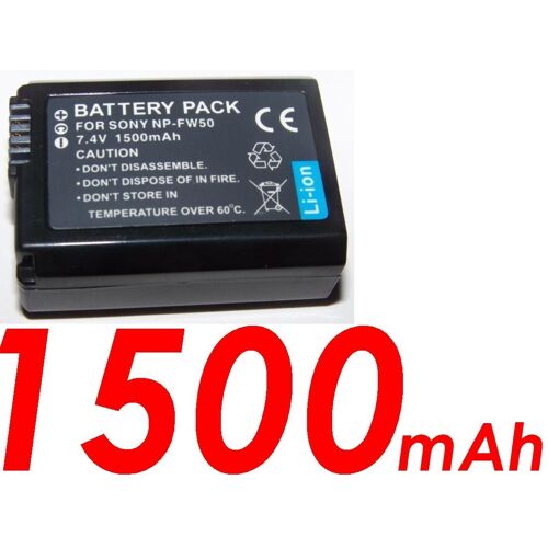BATTERIE ""1500mAh"" POUR SONY Alpha SLT-A35 / SLT-A35y / 55V / 65V