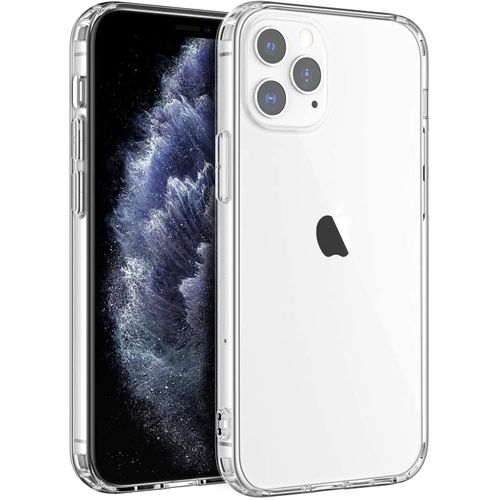 Apple Iphone 12 Pro Max Housse Etui Coque De Protection Silicone [Transparent]
