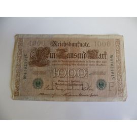 Allemagne 1000 Mark 1910  Green/Vert