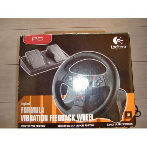 Pack Logitech Volant De Course Et Pédalier Driving Force Pour Pc Usb Windows 98