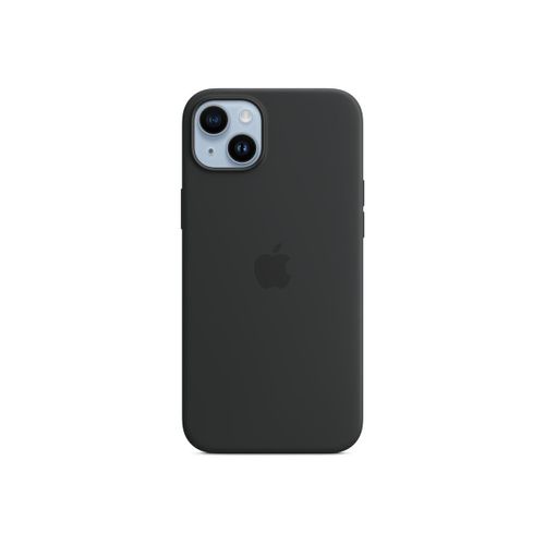 Apple - Coque De Protection Pour Téléphone Portable - Compatibilité Avec Magsafe - Silicone - Noir Minuit - Pour Iphone 14 Plus