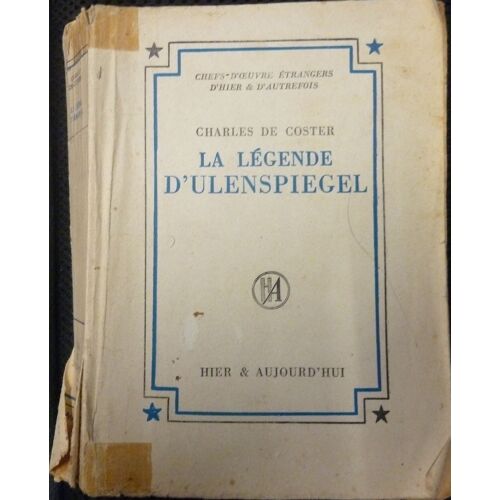 La Légende D'ulenspiegel