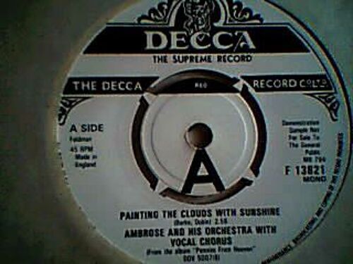 Painting Clouds With Sunshine/Pennies From Heaven/Isn't It Heavenly   Demo