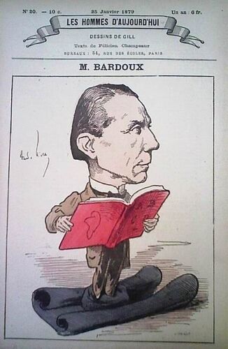Les Hommes D'aujourd'hui N°20 - Agenor Bardoux - 1879 - Caricature Par Andre Gill