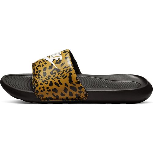 Claquette Imprimée Nike Victori One Pour Marron