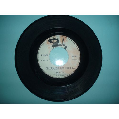 Je Ne Sais Plus / Ne T'en Fais Pas Pour Ca.