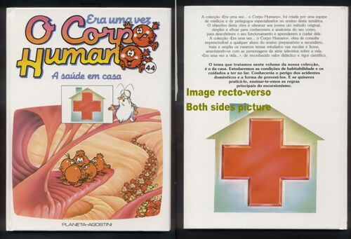 Bd Livre Book Livro Era Uma Vez O Corpo Humano N° 44 Il Était Une Fois La Santé À La Maison