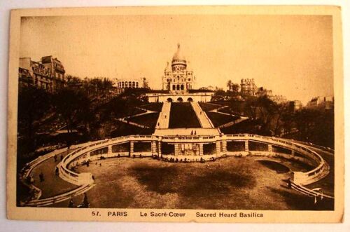 Carte Postale Ancienne Paris Le Sacre Coeur
