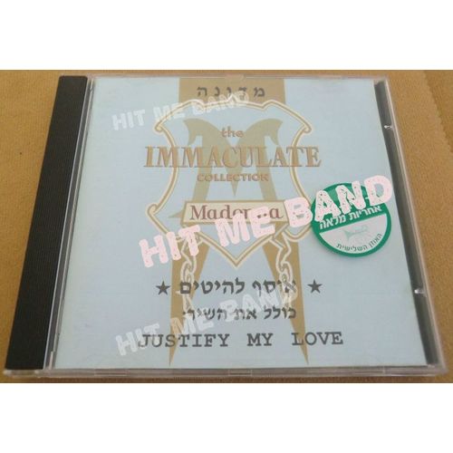 The Immaculate Collection Cd Rare Collector Israel, Best Of, Greatest Hits, (Like A Virgin, True Blue, Like A Prayer, Erotica, Bedtime Stories, Ray Of Light, Music, American Life, Hard Candy, Mdna...)