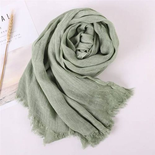Châle Pashmina En Coton Pour Femme,Foulard Chaud Et Chaud,Design Solide Imprimé,Étoles De Plage,Nouvelle Collection Automne 2024--9