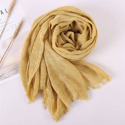 Châle Pashmina En Coton Pour Femme,Foulard Chaud Et Chaud,Design Solide Imprimé,Étoles De Plage,Nouvelle Collection Automne 2024--6
