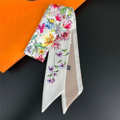 Foulard De Tarot De Pensée Pour Femmes,Nouveau Design,Marque De Luxe,Sac Slim,Foulards En Soie,Foulard Pour Cheveux,Bandeau Pour Dames,2024--15