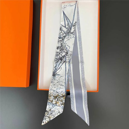 Foulard De Tarot De Pensée Pour Femmes,Nouveau Design,Marque De Luxe,Sac Slim,Foulards En Soie,Foulard Pour Cheveux,Bandeau Pour Dames,2024--6