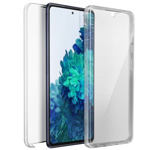 Coque Samsung S20 FE Protection Arrière Rigide + Avant Souple Transparent