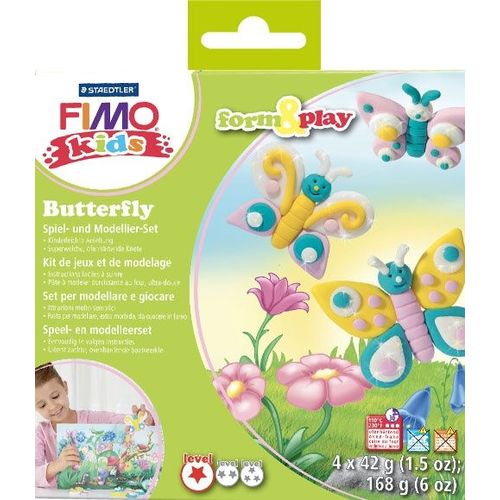 Staedtler Kit Fimo Kids Papillons / 8034 10 Ly