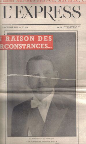 Express (L') N° 124 Du 08/10/1955