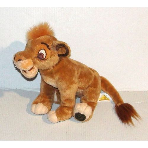 doudou simba bean bag the lion king disney édition platinium 2003