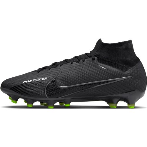 Chaussure De Football Crampons Pour Terrain Synthétique Nike Zoom Mercurial Superfly 9 Elite Agspro Noir