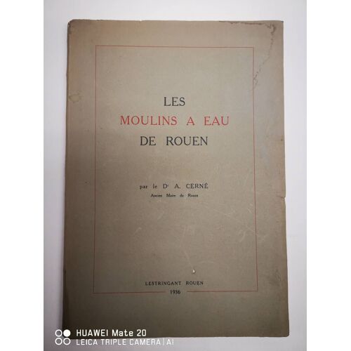 Les Moulins À Eau De Rouen.