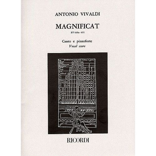 Vivaldi Magnificat Rv610a-611 Vocal Score