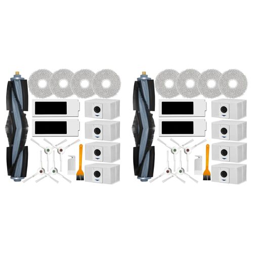 2X Kit D'Accessoires pour T20 Omni, PièCes de Rechange Aspirateur E Brosse Principale