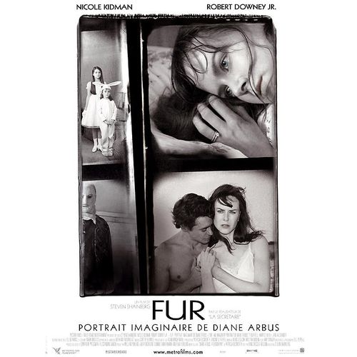 Fur : Un Portrait Imaginaire De Diane Arbus /Fur :An Imaginary Portrait Of Diane Arbus-Véritable Affiche De Cinéma Pliée-Format 40x60 Cm-De Steven Shainberg Avec Nicole Kidman, Robert Downey Jr  -2005