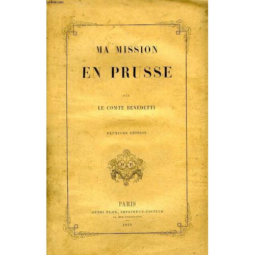 Ma Mission En Prusse