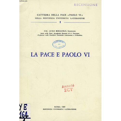 La Pace E Paolo Vi