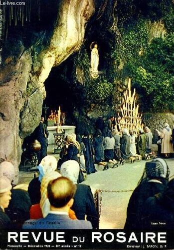 Revue Du Rosaire Du N°12 : 62e Pélerinage Du Rosaire