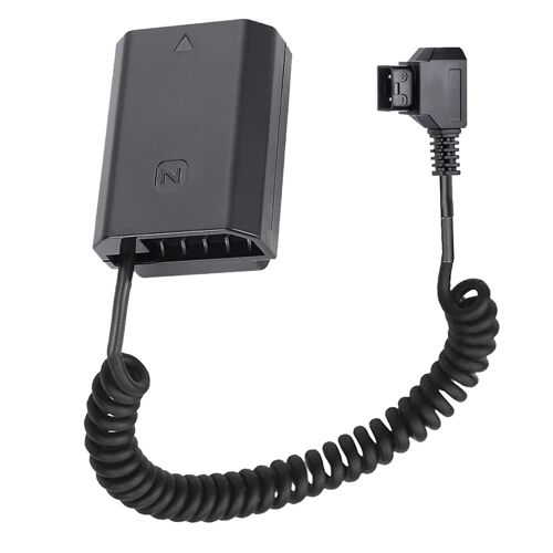 Batterie Factice NP FZ100 Vers D-Tap pour BP V-Mount A7r3/A7M3/A7S3/Fx3 A9