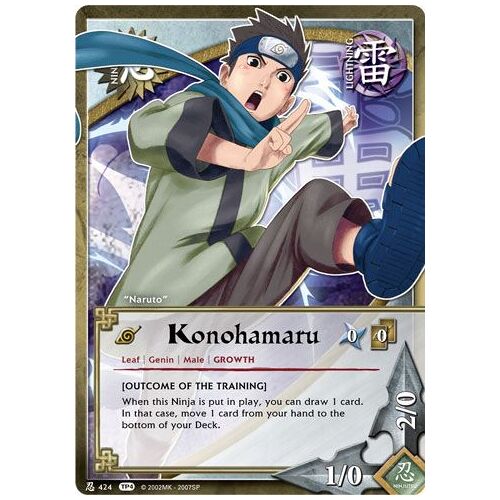 Ni 424 Konohamaru Carte Naruto Shippuden Us