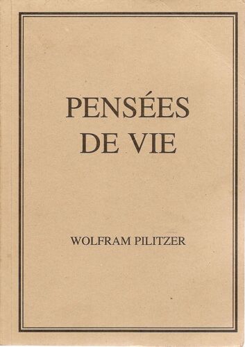 Pens¿Es De Vie