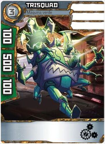 Redakai - Trisquad - Machine Verte - Commune - Vf - Base