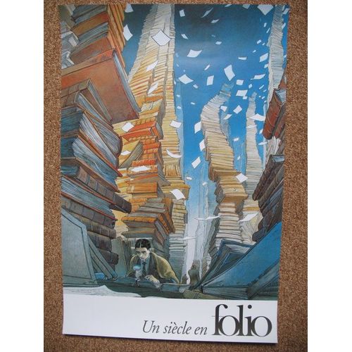 Un Siècle En Folio - Kafka - Schuiten - (Campagne Publicitaire)