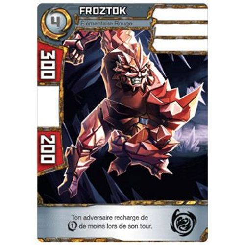 Redakai - Froztok - Elementaire Rouge - Commune - Vf - Base