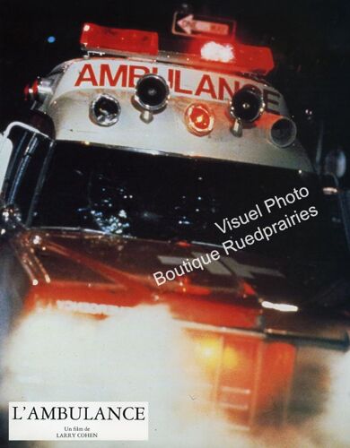 L'ambulance - The Ambulance : Jeu De 8 Photos D'exploitation Cinématographique - Format 21x27 Cm - De Larry Cohen Avec Eric Roberts, James Earl Jones, Red Buttons, Megan Gallagher - 1990