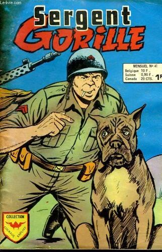 Sergent Gorille. Mensuel N° 41. Gorille Et Les Chiens.