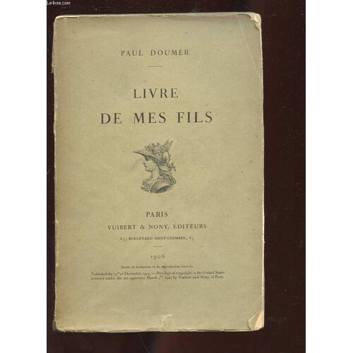 Livre De Mes Fils