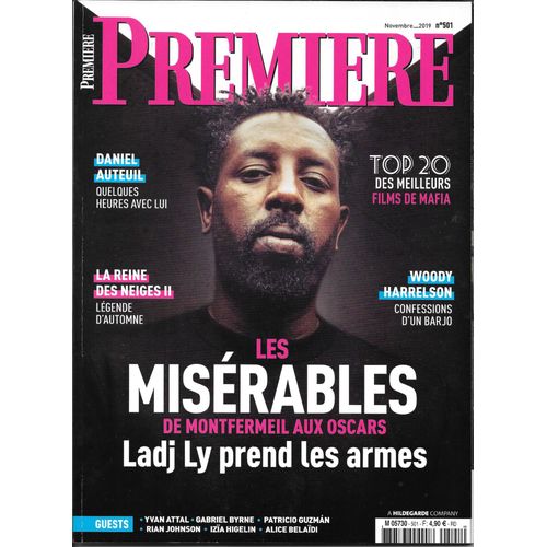 Premiere Le Magazine Du Cinema Numero 501 Novembre 2019