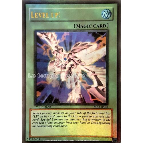 Fausse Carte Yu-Gi-Oh : Level Up! Sod-Jp041